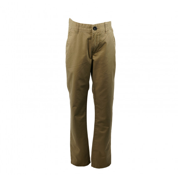 Pantaloni cu imprimeu puncte pentru băieți Benetton 136714 