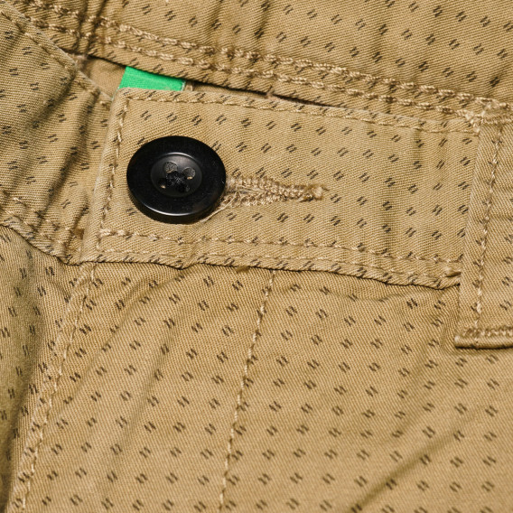 Pantaloni cu imprimeu puncte pentru băieți Benetton 136716 3