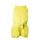 Salopetă pentru fete, galbenă Benetton 136806 