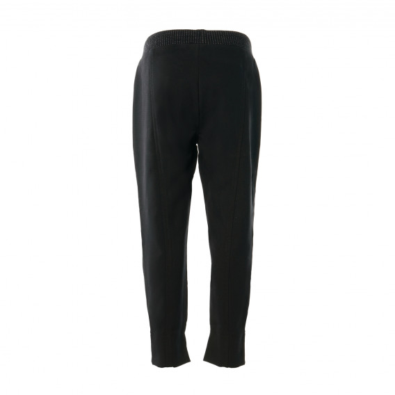 Pantaloni sport pentru fete, de culoare neagră Benetton 136837 2