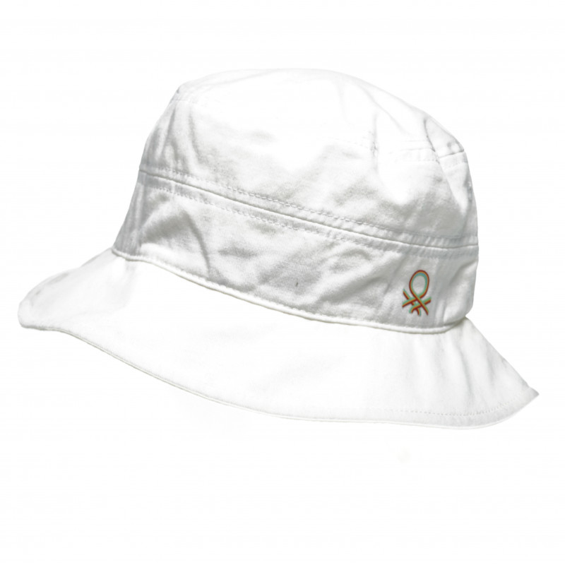 Pălărie albă de bumbac  136998
