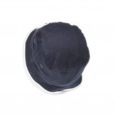 Pălărie albastră de bumbac pentru băieți Benetton 137001 2
