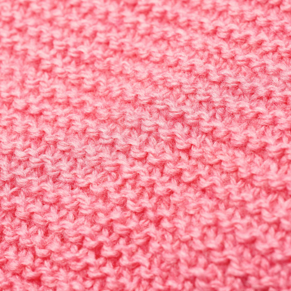 Fes pentru fetițe, tricotat roz Benetton 138458 4
