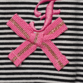 Rochie multicolora cu curea roz pentru fete FZ frendz 141081 2