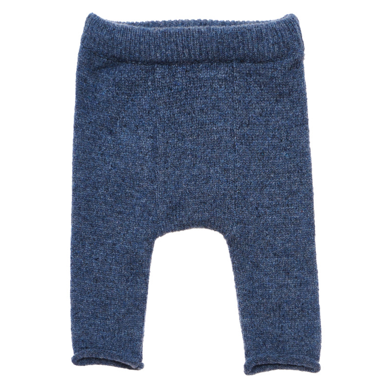 Colanți tricotați pentru fetițe, albastru  142151