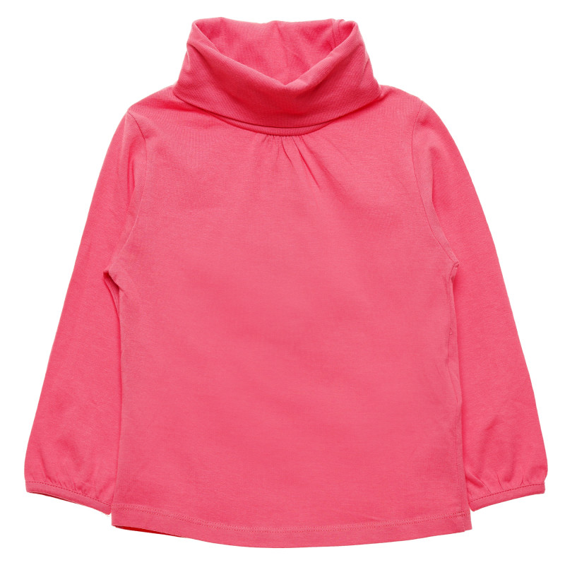 Bluză cu mânecă lungă pentru fete, de culoare roz  142193