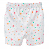 Pantaloni scurți pentru copii, cu imprimeu stele ZY 142320 2