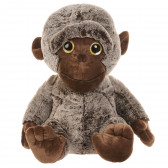 Maimuță de pluș, maro - 45 cm Amek toys 143696 