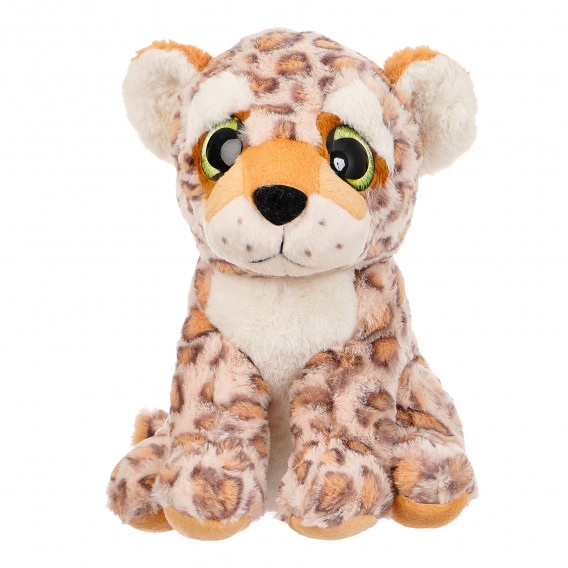 Leopard cu ochi verzi, 30 cm Amek toys 143736 