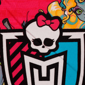 Set de tricouri din bumbac cu imprimeu Monster High Girls Monster High 143767 5