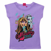 Set de 2 tricouri de bumbac Monster High, pentru fete Monster High 143826 3