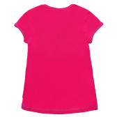 Tricou din bumbac Monster High de culoare roz, pentru fete Monster High 143877 4