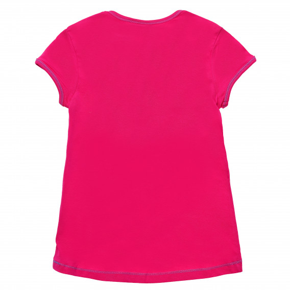 Tricou din bumbac Monster High de culoare roz, pentru fete Monster High 143877 4