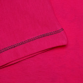 Tricou de bumbac Monster High roz, din bumbac, pentru fete Monster High 143881 3