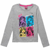 Bluză și pantaloni multicolori din bumbac, pentru fete Monster High 143927 4