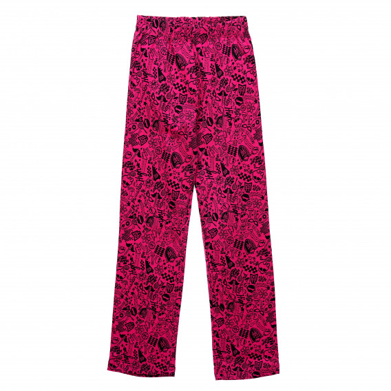 Bluză și pantaloni multicolori din bumbac, pentru fete Monster High 143934 7