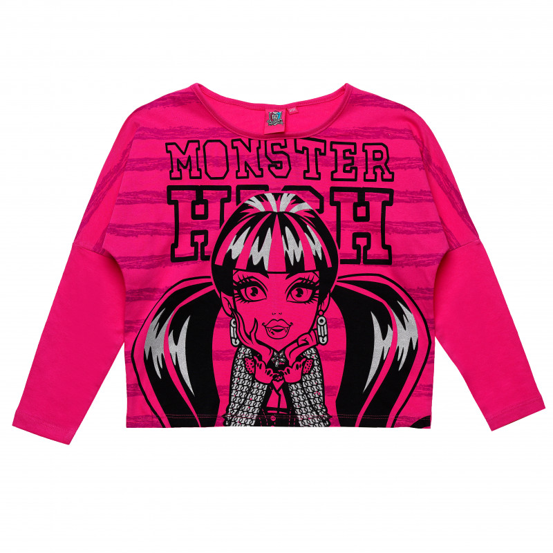 Bluză din bumbac Monster High pentru fete, roz  143959