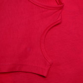 Tricou din bumbac roșu pentru fete Monster High 144103 3