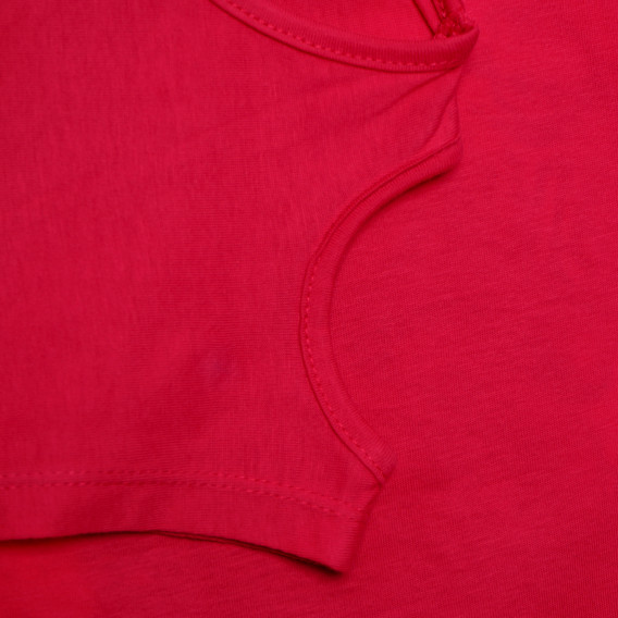 Tricou din bumbac roșu pentru fete Monster High 144103 3