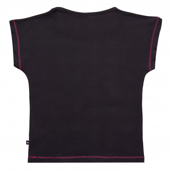 Tricou din bumbac de culoare neagră, pentru fete Monster High 144112 4