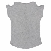 Tricou de bumbac de culoare gri pentru fete Monster High 144125 4