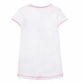 Tricou de bumbac pentru fete, pe alb Monster High 144187 4