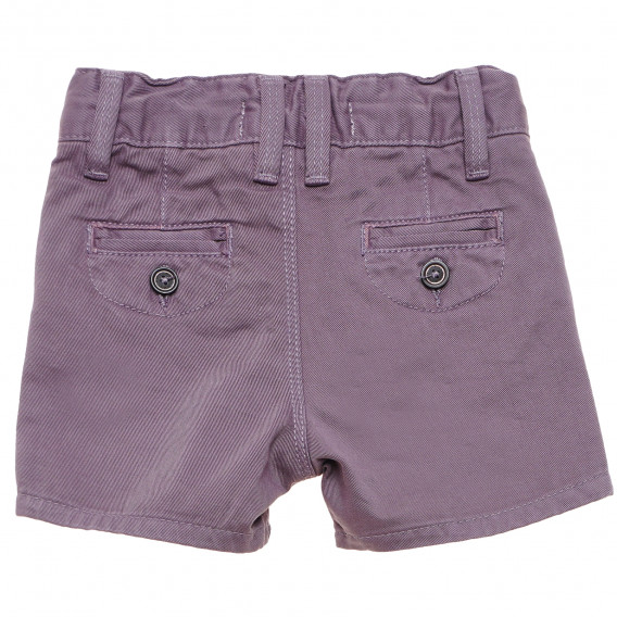Pantaloni scurți pentru băieți, cu buzunare, gri ZY 145659 4