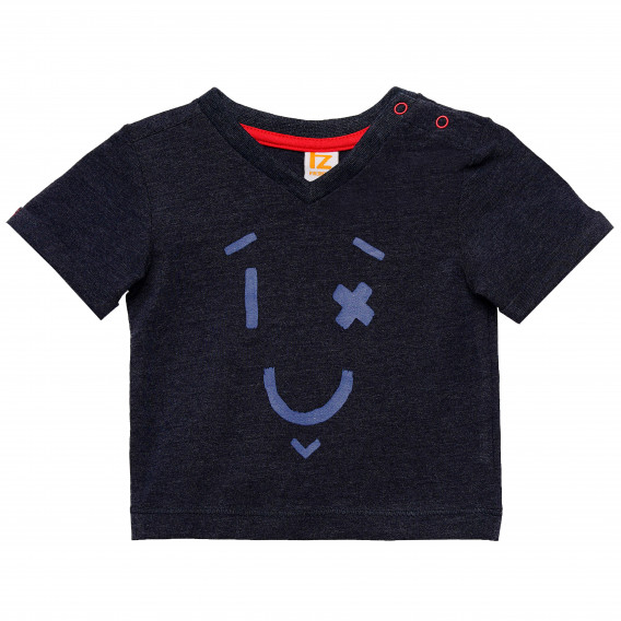 Tricou din bumbac pentru copil, albastru Disney 145907 