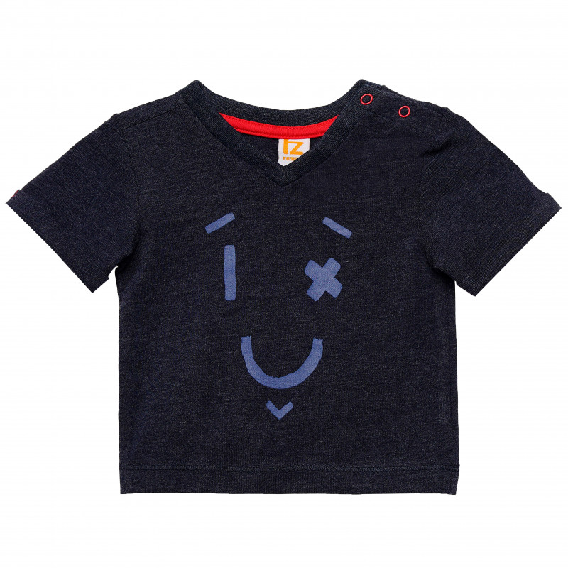 Tricou din bumbac pentru copil, albastru  145907
