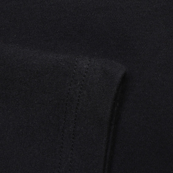 Tricou de bumbac negru pentru fete Stuka 145929 3