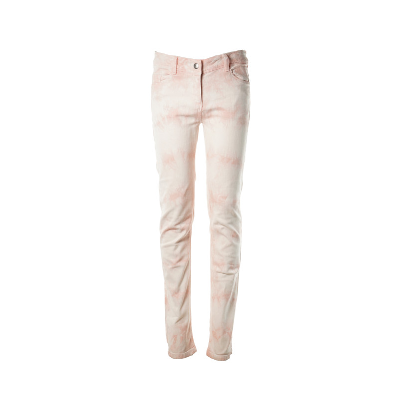 Jeans roz pentru fete cu talie ajustabilă  147385
