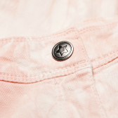 Jeans roz pentru fete cu talie ajustabilă  147388 3