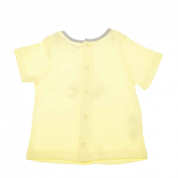 Tricou cu mânecă scurtă galben pentru băieți  147496 4