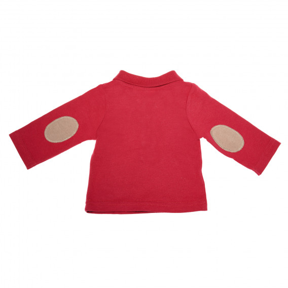 Bluză cu mâneci lungi pentru bebeluși, roșu  147534 4