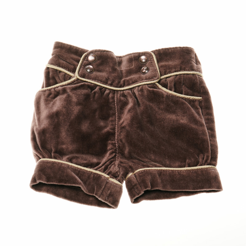Pantaloni scurți pentru copii cu două buzunare frontale  147691