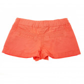 Pantaloni scurți portocalii pentru fete  147733 2