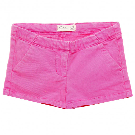 Pantaloni scurți pentru fete, de culoare roz ZY 147956 