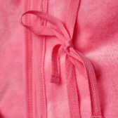 Pătură roz din lână cu broderie Chicco 148403 3