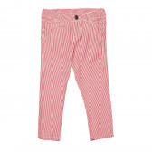 Pantaloni cu dungi subțiri roșii pentru băieți Chicco 148546 