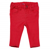 Pantaloni pentru fetiță, roșii Chicco 148581 
