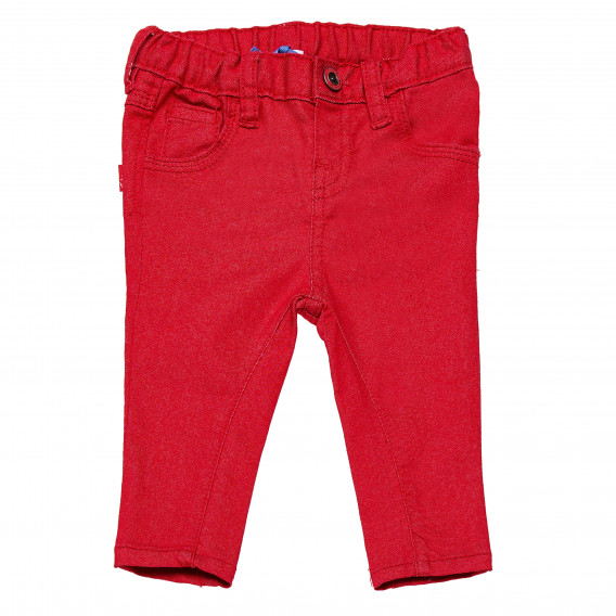 Pantaloni pentru fetiță, roșii Chicco 148581 
