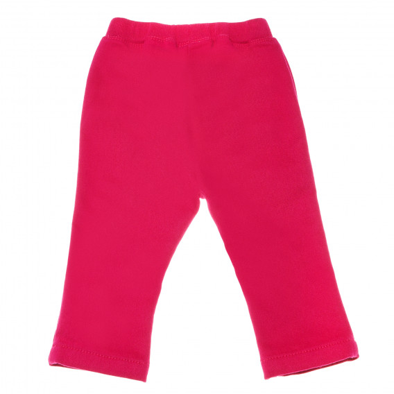Pantaloni roz pentru fetițe cu buzunar cangur Chicco 148596 2