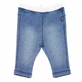 Jeans albaștri pentru copii cu talie elastică Chicco 148666 