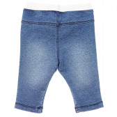 Jeans albaștri pentru copii cu talie elastică Chicco 148667 2