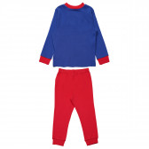 Pijamale din două piese, albastru și roșu, pentru băieți Chicco 148727 3