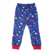 Pijamale de bumbac pentru bebeluș gri-albastru Chicco 148734 2