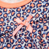 Pijamale din bumbac, două piese, pentru fete, portocaliu Chicco 148752 3