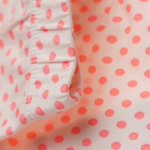 Pijamale din două piese cu imprimeu pentru fete, alb Chicco 148757 4