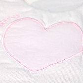 Bavețică roz cu model inimă, pentru fete Chicco 148770 2