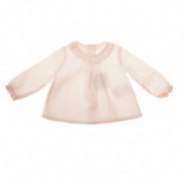 Bluză cu mânecă lungă pentru fetițe, roz Neck & Neck 149905 